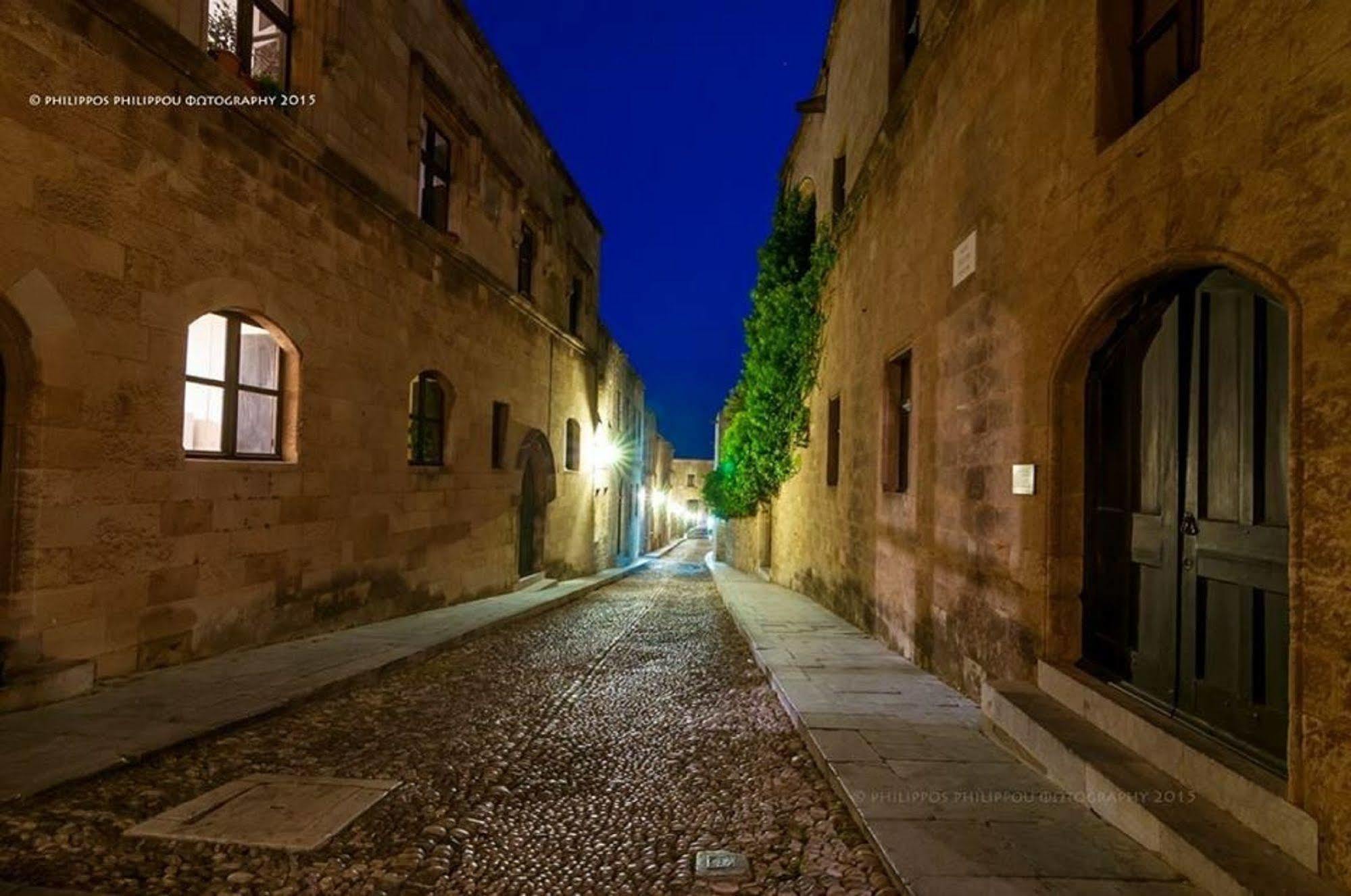 הוילה Rhodes City Old Town Roloi House מראה חיצוני תמונה