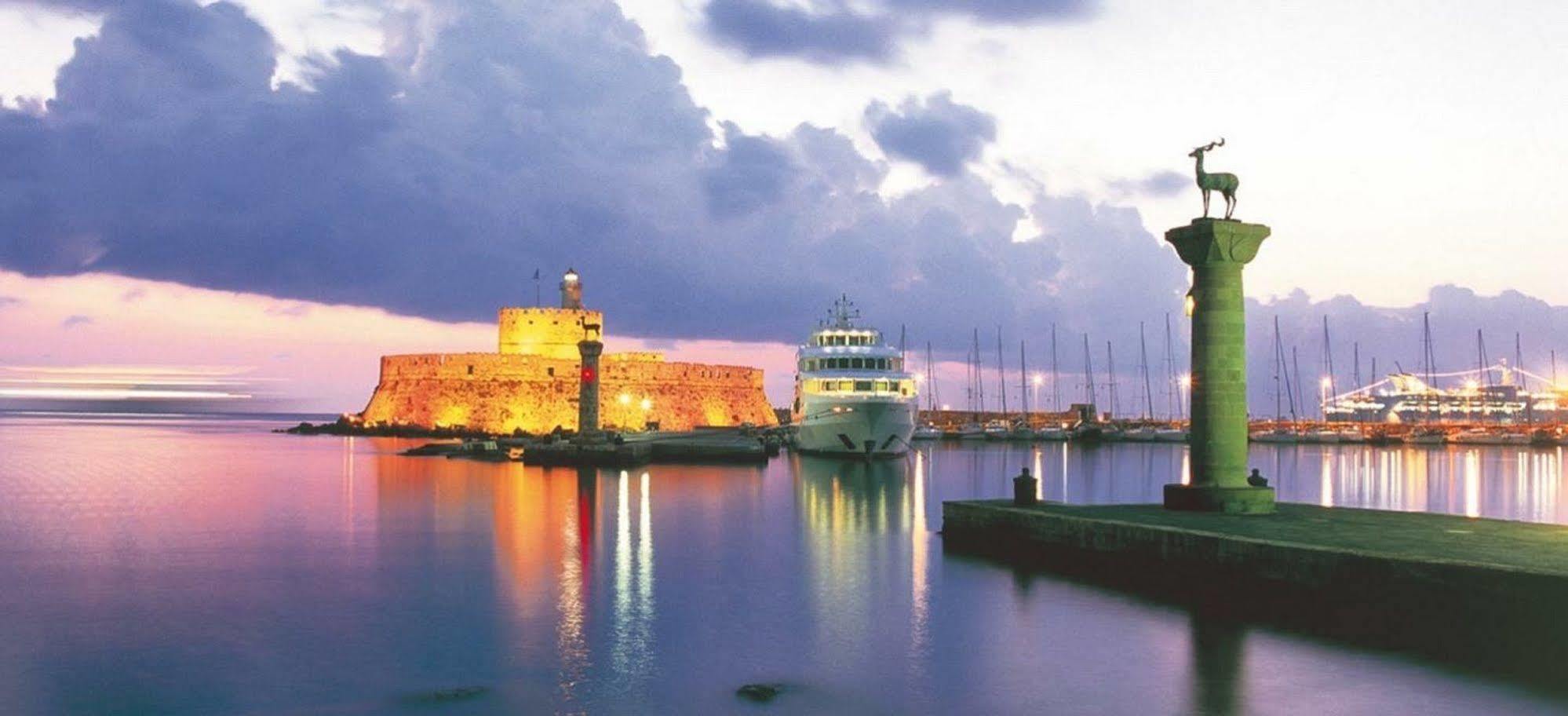 הוילה Rhodes City Old Town Roloi House מראה חיצוני תמונה