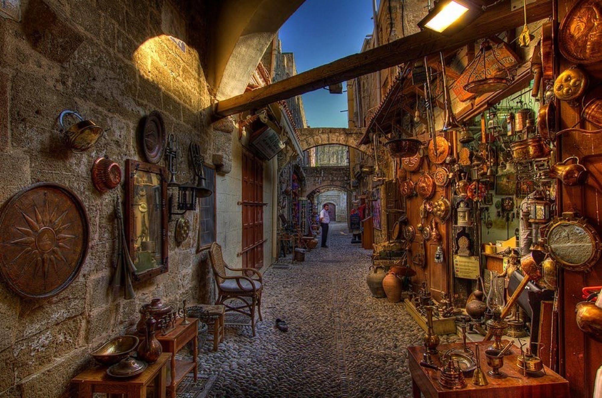 הוילה Rhodes City Old Town Roloi House מראה חיצוני תמונה